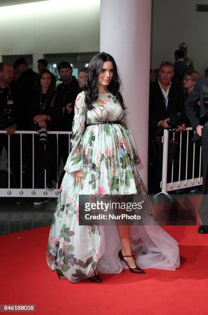 Venice, Italy. 07 September, 2017: Guests walks the red carpet ahead of the 'Mektoub, My Love: Canto Uno' screening during the 74th Venice Film...