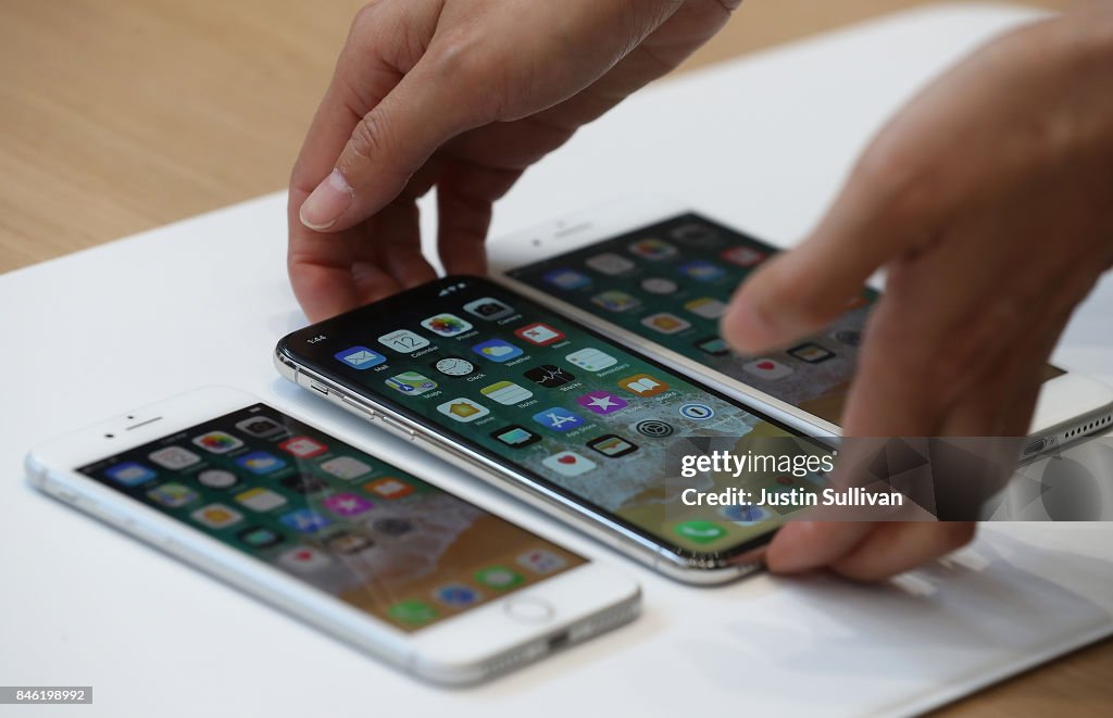 Apple Holds Product Launch Event At New Campus In Cupertino