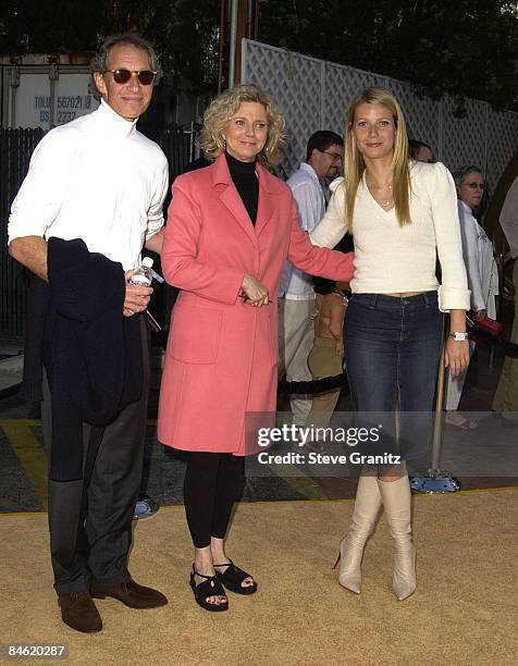 Bruce Paltrow, Blythe Danner & Gwyneth Paltrow