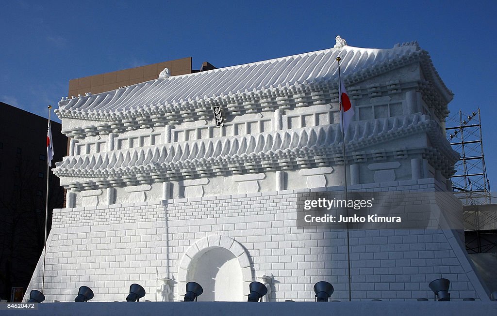 Sapporo Snow Festival 2009 To Open In Japan