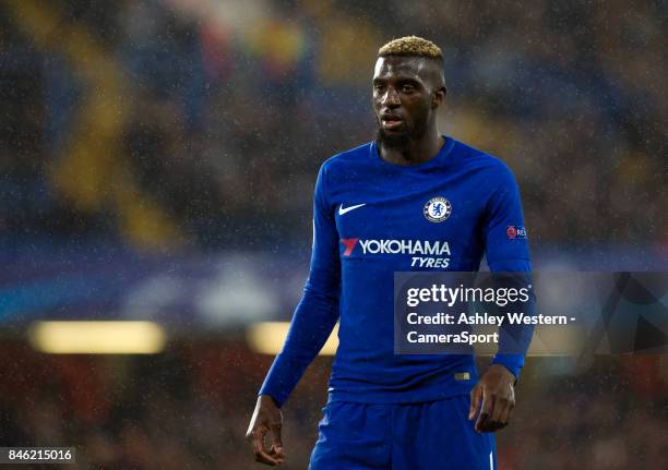 Chelsea's Tiemoue Bakayoko during the UEFA Champions League group C match between Chelsea FC and Qarabag FK at Stamford Bridge on September 12, 2017...