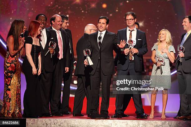 The cast of "The Office" during the The 6th Annual "TV Land Awards" in Santa Monica, CA on Jue 8, 2008.