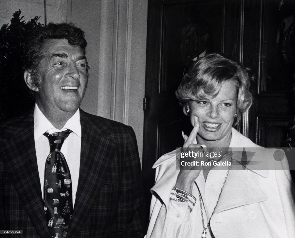 Singer Dean Martin and date Catherine Hawn attending "Pre-Party for Singer Dean Martin and date Catherine Hawn attending "Pre-Party for