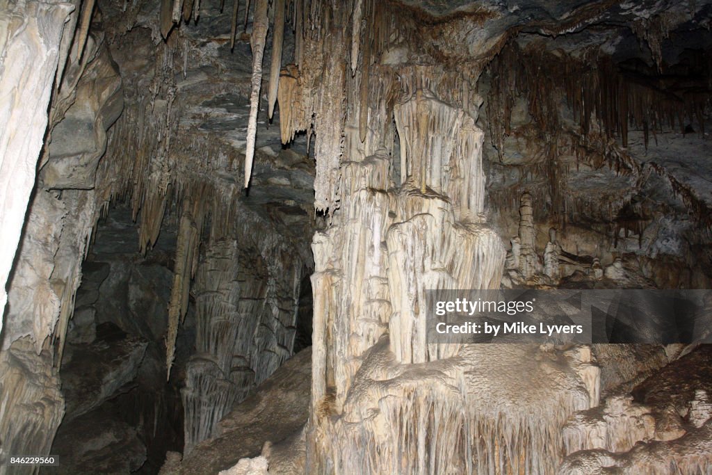 Large columns and other formations, Lehman Cave