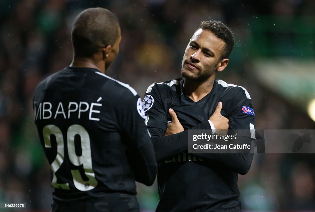 Celtic v Paris Saint Germain - UEFA Champions League