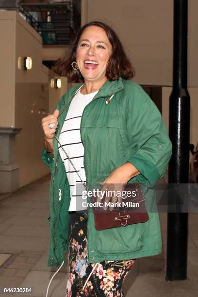 Arabella Weir sighting on September 12, 2017 in London, England.