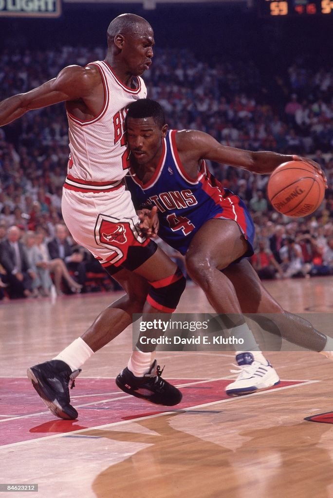 Detroit Pistons Joe Dumars, 1990 NBA Eastern Conference Finals