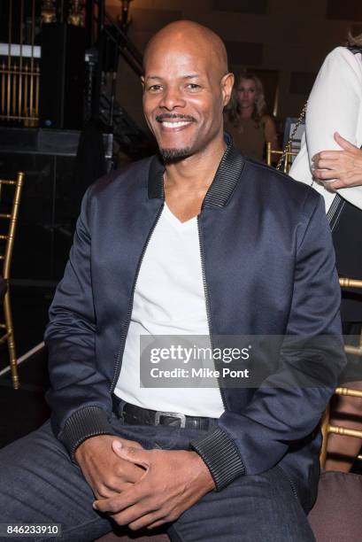 Keenan Ivory Wayans attends the Sherri Hill fashion show at Gotham Hall on September 12, 2017 in New York City.