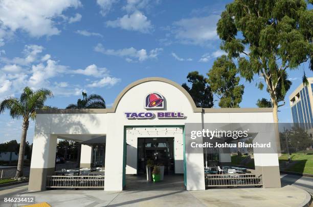 Taco Bell restaurant in Orange County, California.