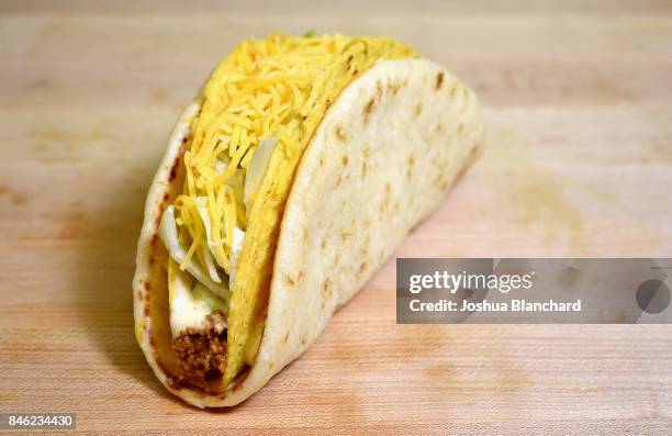 The Cheesy Gordita Crunch is a mainstay on Taco Bell menus.