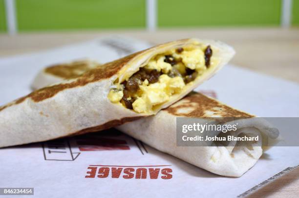 The Grilled Breakfast Burrito is a staple on Taco Bell's breakfast menu.