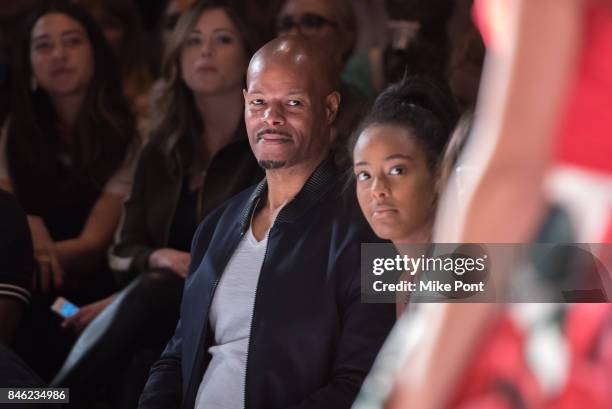 Keenan Ivory Wayans attends the Sherri Hill fashion show at Gotham Hall on September 12, 2017 in New York City.