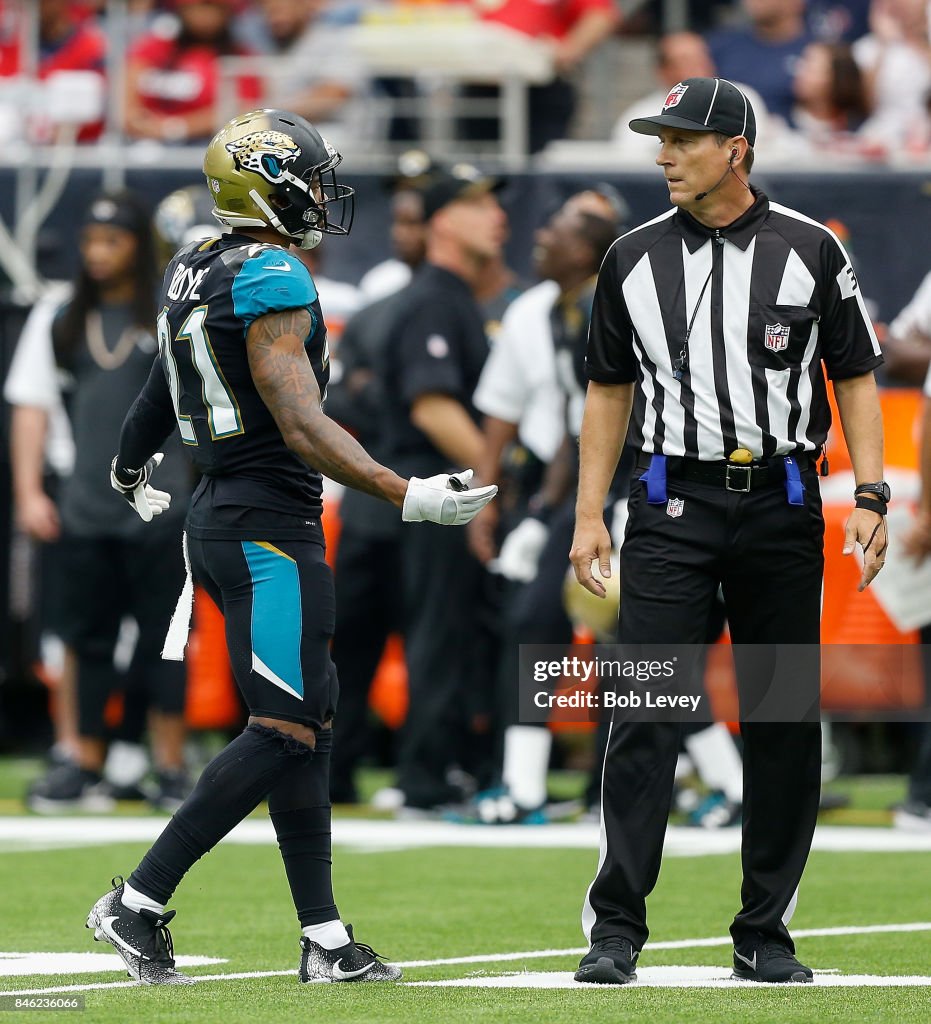 Jacksonville Jaguars v Houston Texan