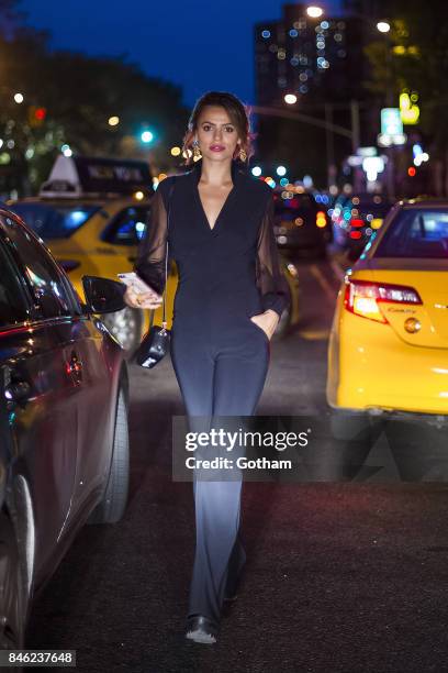 Brooks Nader is seen in the Lower East Side on September 12, 2017 in New York City. 2