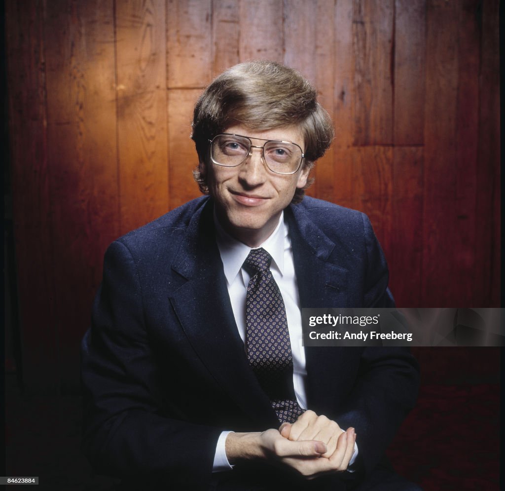 Portrait Of A Young Bill Gates Co founder Of The Software Company portrait-of-a-young-bill-gates-co-founder-of-the-software-company
