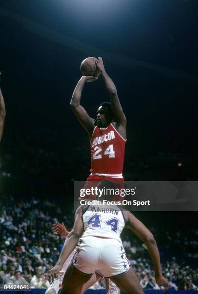 BALTIMORE, MD - CIRCA 1980's: Moses Malone of the Houston Rockets ...
