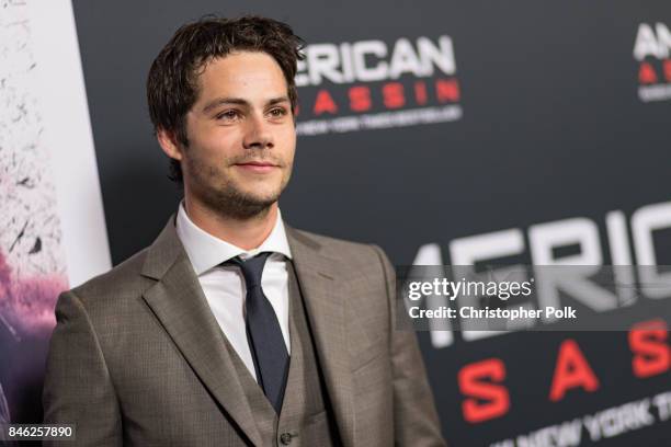 Dylan O'Brien arrives to the screening of CBS Films And Lionsgate's "American Assassin" at TCL Chinese Theatre on September 12, 2017 in Hollywood,...