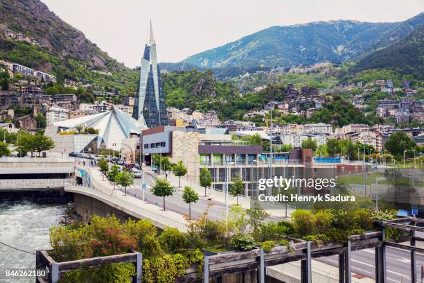 architecture of andorra la vella - andorra stock pictures, royalty-free photos & images