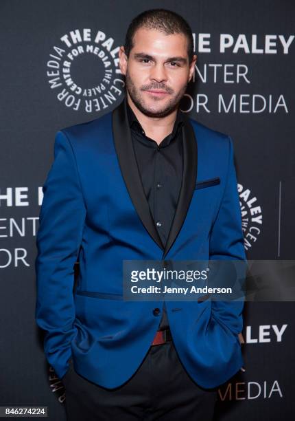 Marco de la O attends an exclusive look inside "El Chapo" Season 2 at The Paley Center for Media on September 12, 2017 in New York City.