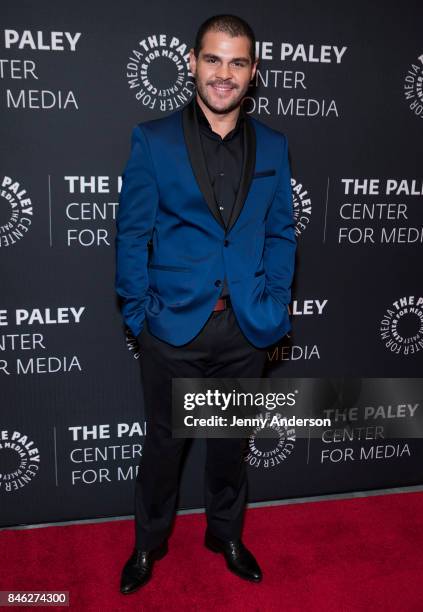 Marco de la O attends an exclusive look inside "El Chapo" Season 2 at The Paley Center for Media on September 12, 2017 in New York City.