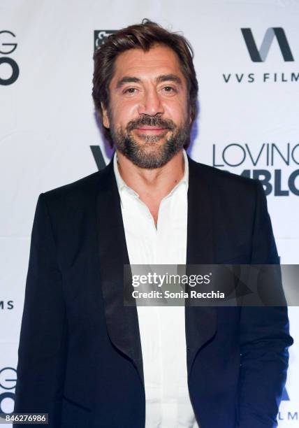 Javier Bardem attends the RBC hosted "Loving Pablo" cocktail party at RBC House Toronto Film Festival 2017 on September 12, 2017 in Toronto, Canada.