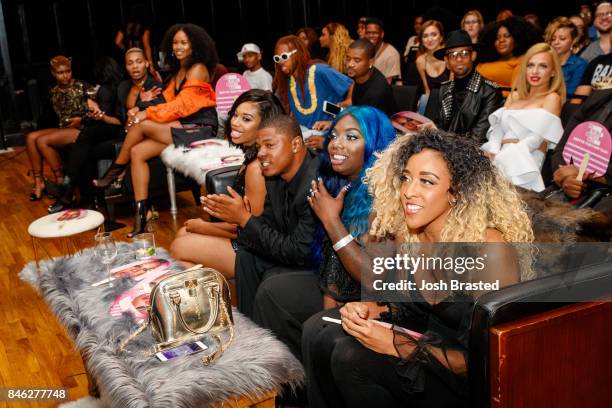 General view of the atmosphere at a screening of 'Big Freedia Bounces Back' airing Tuesdays on Fuse @ 10/9c at the Ace Hotel on September 12, 2017 in...
