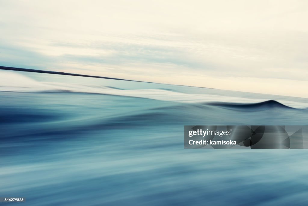 Sfondo astratto del mare e del cielo