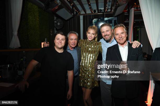 Jack Heller, Udo Kier, Devon Windsor, Dallas Sonnier and Don Johnson attend "Brawl In Cell Block 99" Premiere Party Hosted By Cactus Club Cafe At...