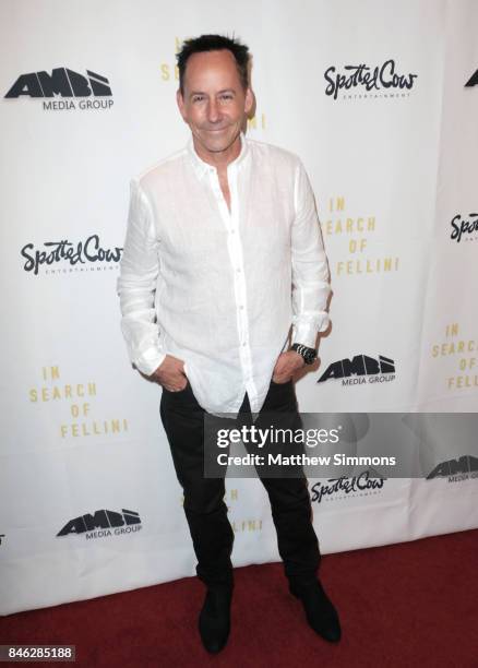 Michael Doven attends a screening of 'In Search Of Fellini' at Laemmle Monica Film Center on September 12, 2017 in Santa Monica, California.