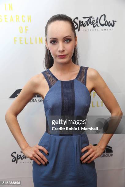 Ksenia Solo attends the screening of 'In Search Of Fellini" at Laemmle Monica Film Center on September 12, 2017 in Santa Monica, California.