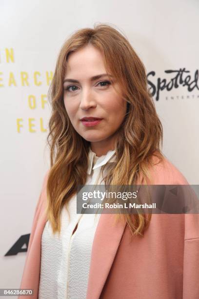 Beth Riesgraf attends the screening of 'In Search Of Fellini" at Laemmle Monica Film Center on September 12, 2017 in Santa Monica, California.