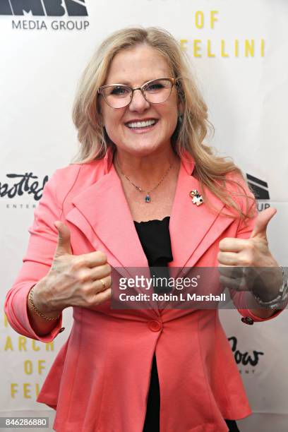 Co-Writer/Producer Nancy Cartwright attends the screening of 'In Search Of Fellini" at Laemmle Monica Film Center on September 12, 2017 in Santa...