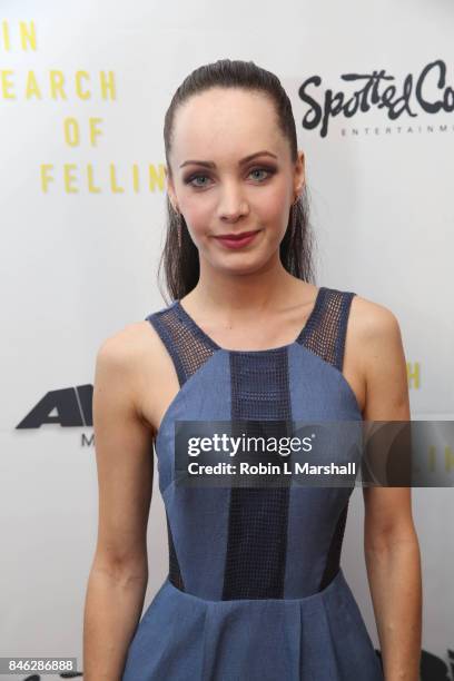 Ksenia Solo attends the screening of 'In Search Of Fellini" at Laemmle Monica Film Center on September 12, 2017 in Santa Monica, California.