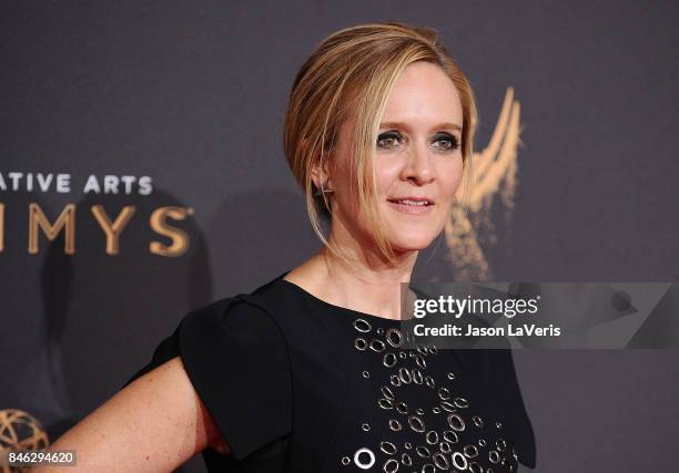 Samantha Bee attends the 2017 Creative Arts Emmy Awards at Microsoft Theater on September 9, 2017 in Los Angeles, California.