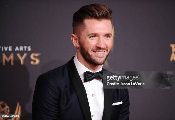 Dancer Travis Wall attends the 2017 Creative Arts Emmy Awards at Microsoft Theater on September 9, 2017 in Los Angeles, California.