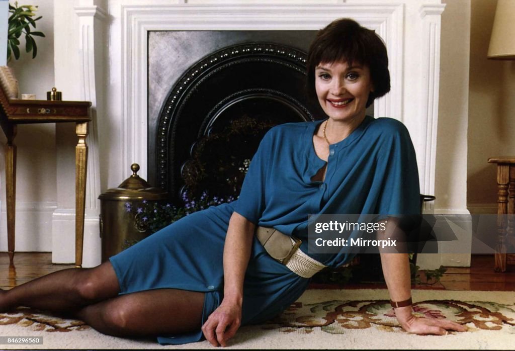 Nicola Pagett - January 1989.British Actress born in Cairo Egypt. News ...