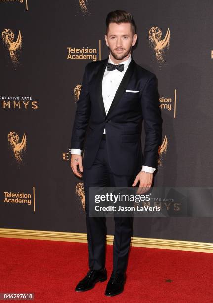 Travis Wall attends the 2017 Creative Arts Emmy Awards at Microsoft Theater on September 9, 2017 in Los Angeles, California.