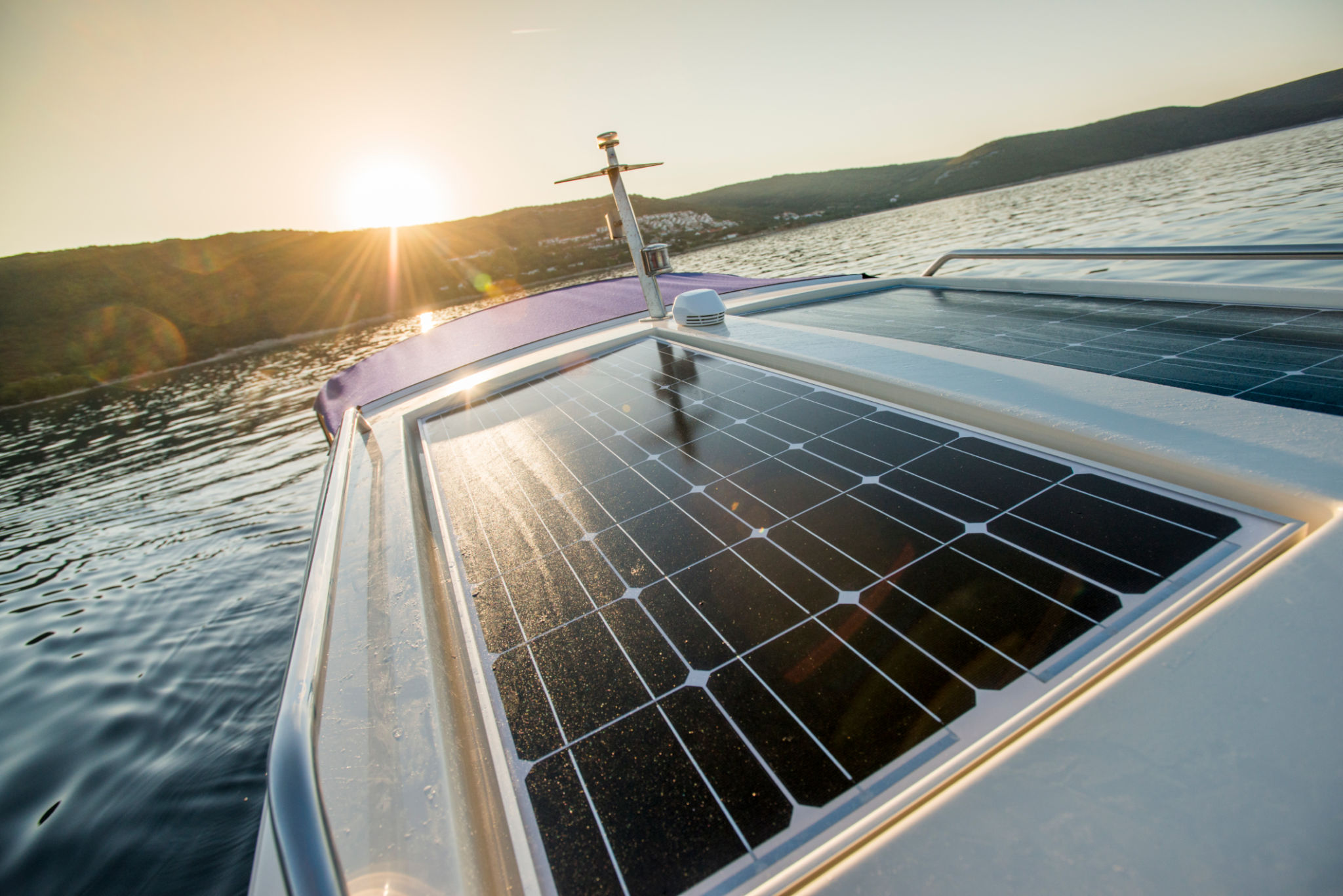 eco friendly yacht