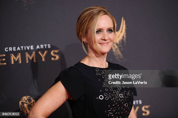 Samantha Bee attends the 2017 Creative Arts Emmy Awards at Microsoft Theater on September 9, 2017 in Los Angeles, California.