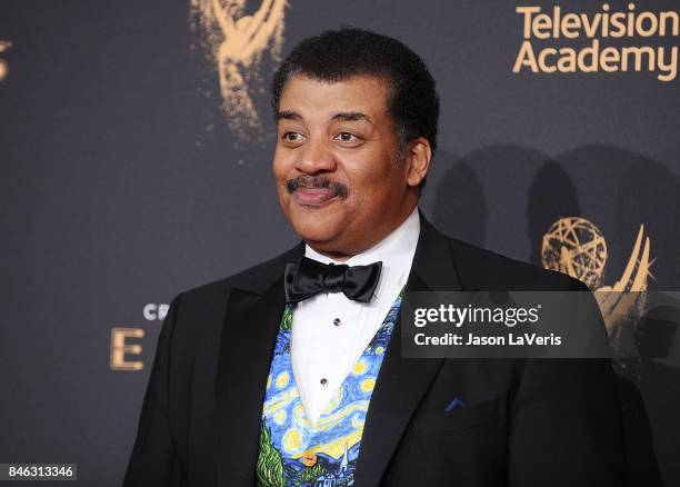 Neil deGrasse Tyson attends the 2017 Creative Arts Emmy Awards at Microsoft Theater on September 9, 2017 in Los Angeles, California.