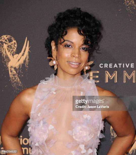Actress Susan Kelechi Watson attends the 2017 Creative Arts Emmy Awards at Microsoft Theater on September 9, 2017 in Los Angeles, California.