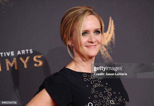 Samantha Bee attends the 2017 Creative Arts Emmy Awards at Microsoft Theater on September 9, 2017 in Los Angeles, California.