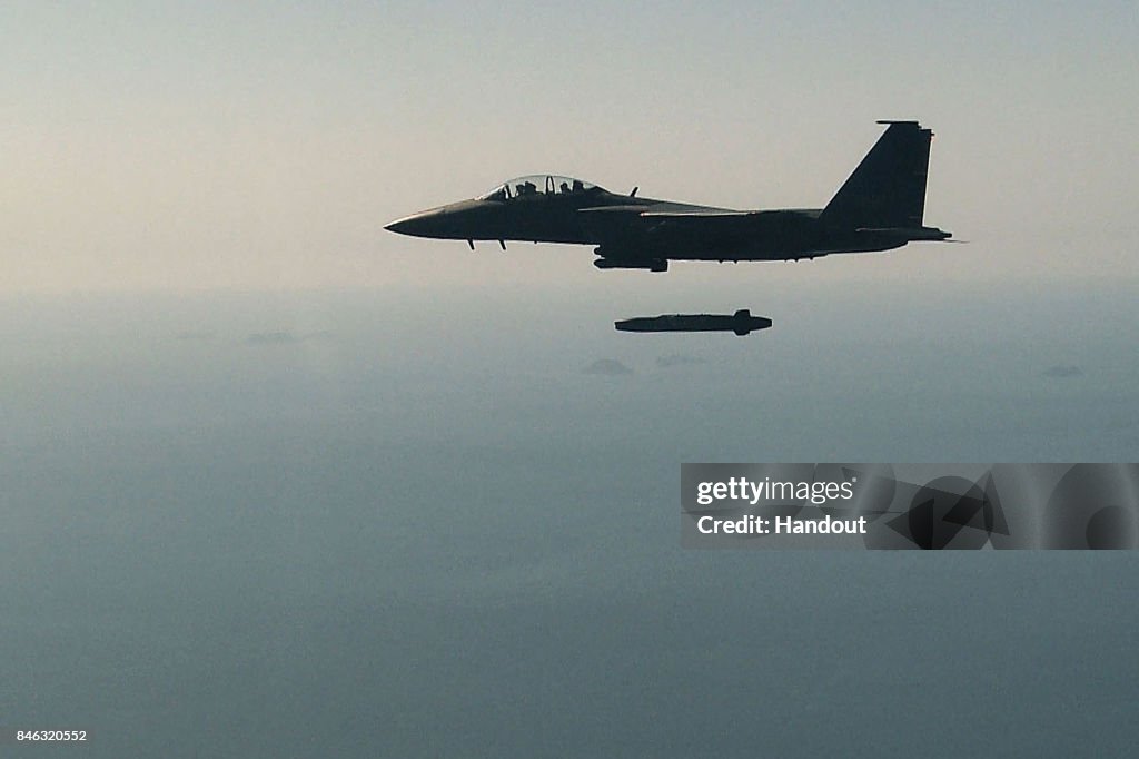 South Korean Air Force Conducts Taurus Air-To-Surface Missile Exercise