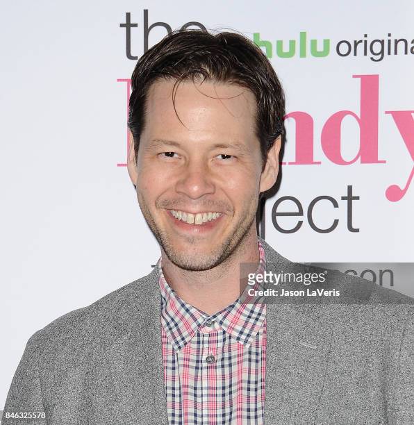 Actor Ike Barinholtz attends "The Mindy Project" final season premiere party at The London West Hollywood on September 12, 2017 in West Hollywood,...