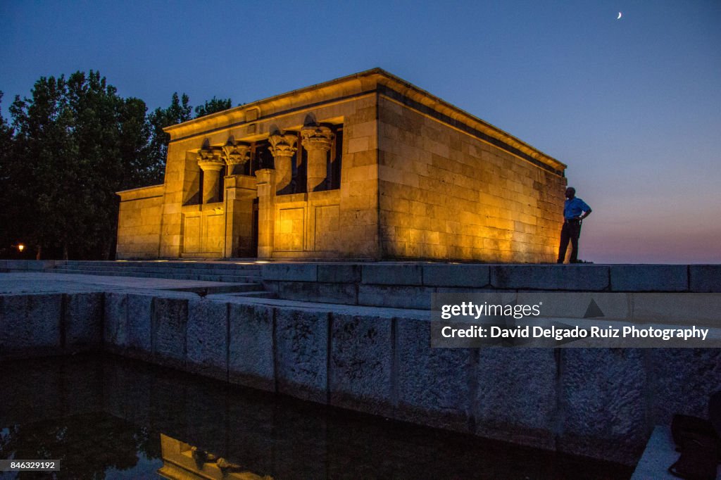 Debod Egyptian Temple, Madrid