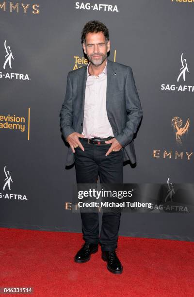 Francisco Denis attends the Television Academy and SAG-AFTRA's 5th annual Dynamic and Diverse Celebration at Saban Media Center on September 12, 2017...