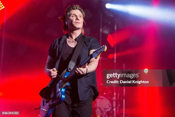 Musician John Rzeznik of Goo Goo Dolls performs on stage at Cal Coast Credit Union Open Air Theatre on September 12, 2017 in San Diego, California.