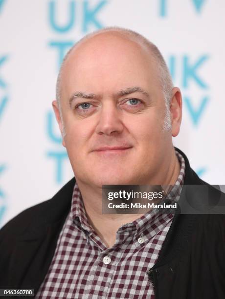 Dara O'Briain attends the UKTV Live 2017 photocall at Claridges Hotel on September 13, 2017 in London, England. Broadcaster announces it's programs...