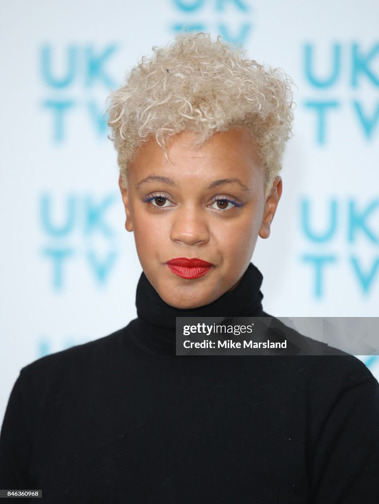 Gemma Cairney attends the UKTV Live 2017 photocall at Claridges Hotel