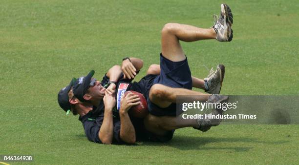 Australian team during ICC Champions Trophy.